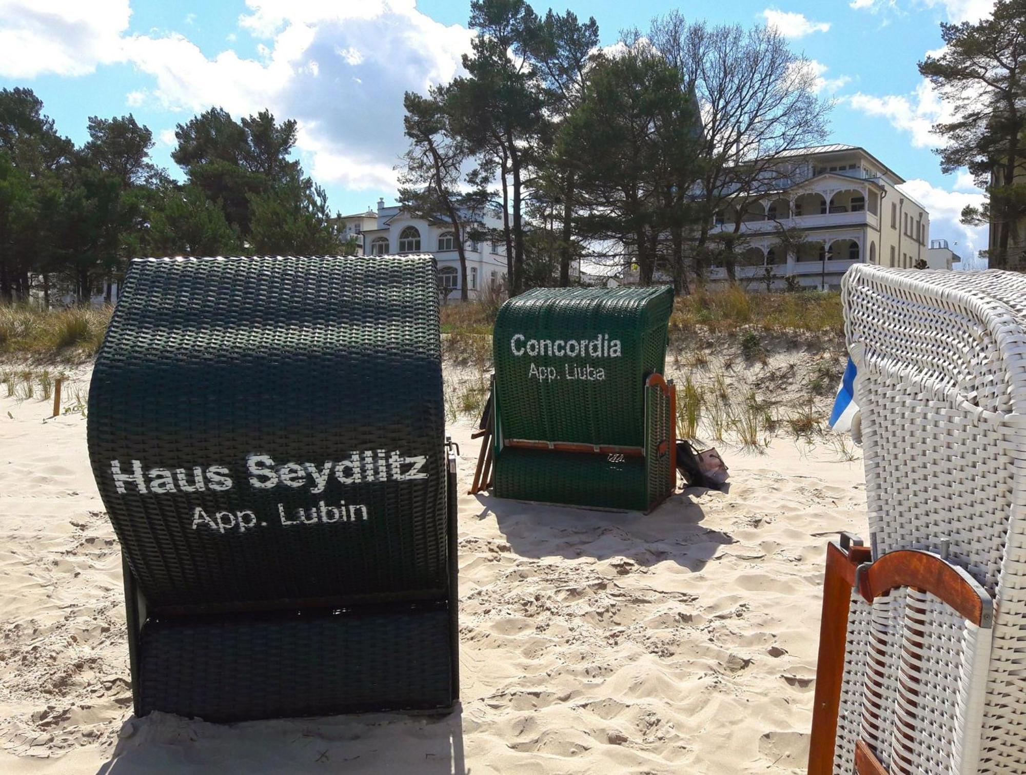 Haus "Seydlitz" In Binz - Wg15 "Lubin" Mit Terrasse Strandnah Dış mekan fotoğraf